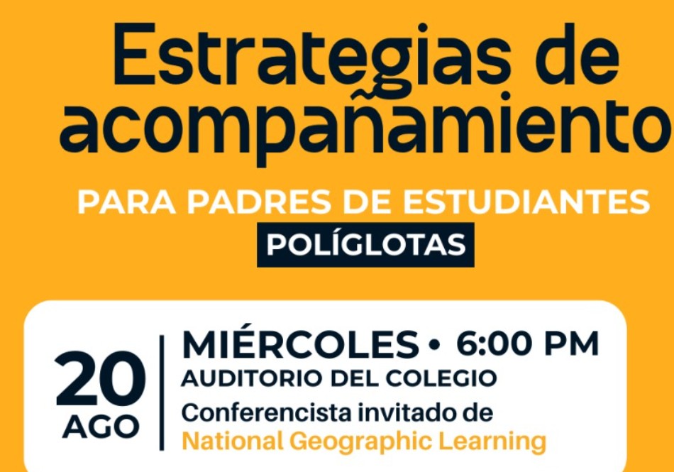 ASISTENCIA CHARLA ESTRATEGIAS DE ACOMPAÑAMIENTO PARA ESTUDIANTES POLIGLOTAS 