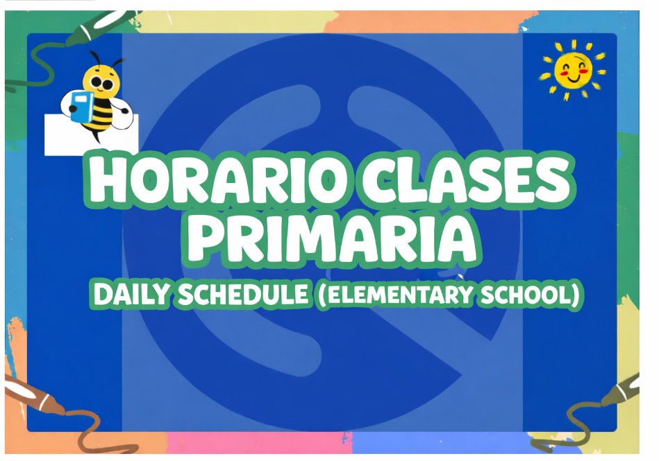 HORARIO CLASES PRIMARIA