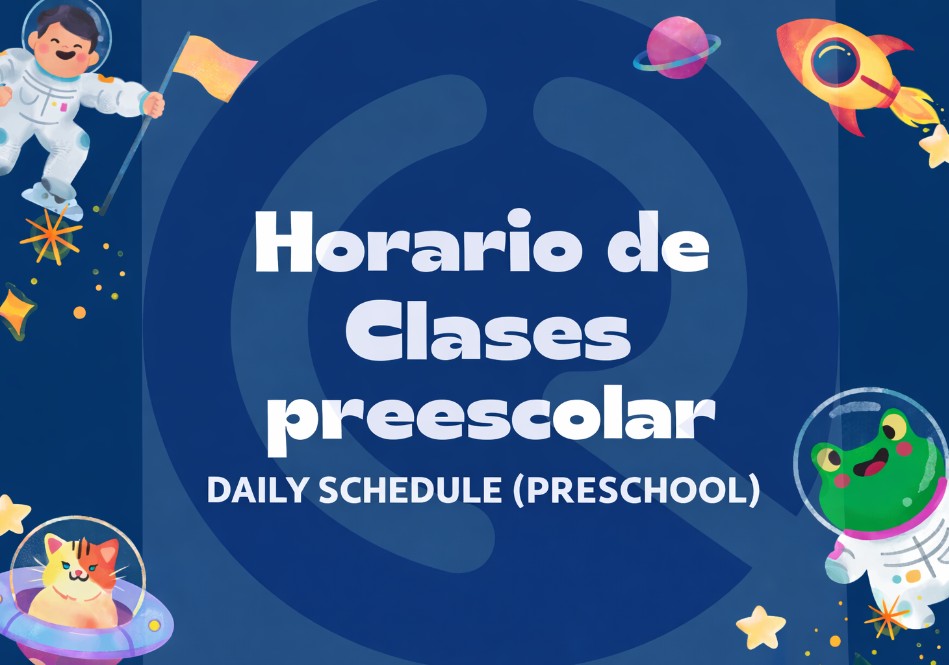HORARIO CLASES PREESCOLAR